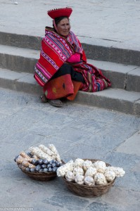 A vendedora de pipocas, Ollantaytambo, Peru, 2009